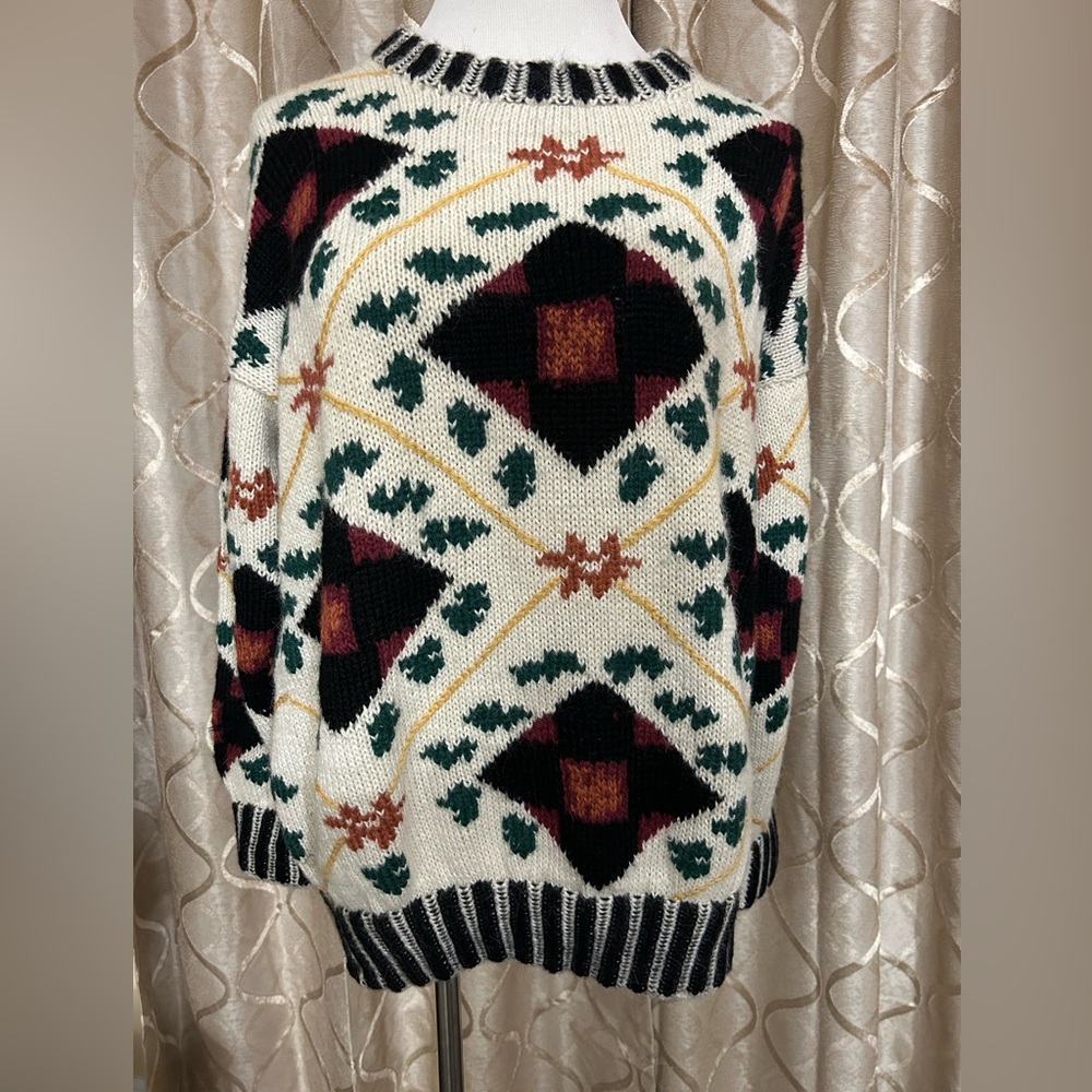 Roberta Frost unisex hand knitted sweater